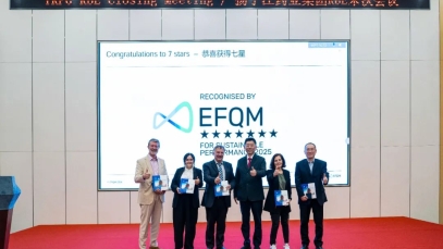 七星认证！快盈500集团圆满完成“EFQM全球奖”RbE现场评审